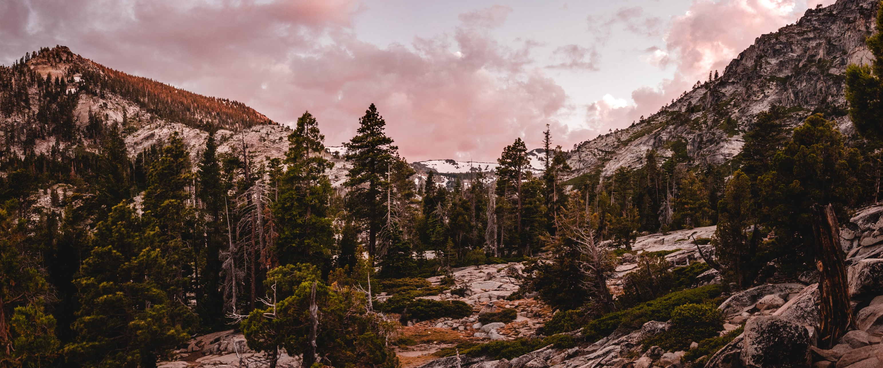 Stock placeholder image with Tahoe mountains Stock placeholder image with Tahoe mountains